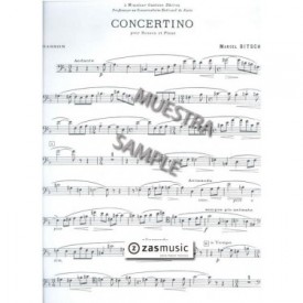 Bitsch: Concertino para fagot y piano