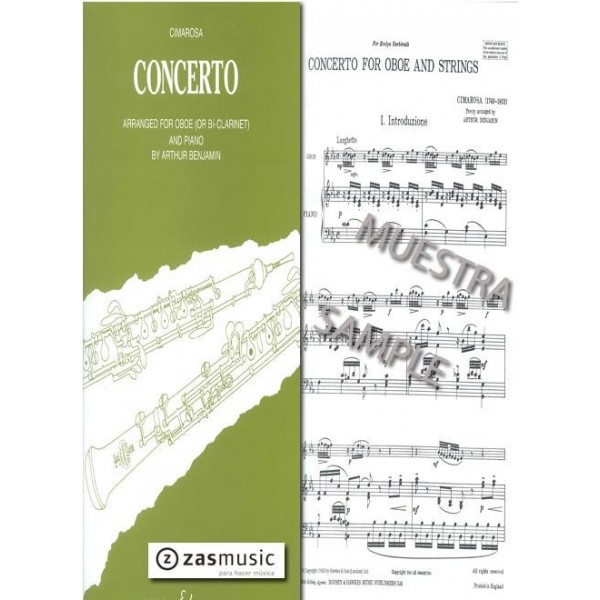 Domenico Cimarosa (1749-1801): Concerto for oboe and strings