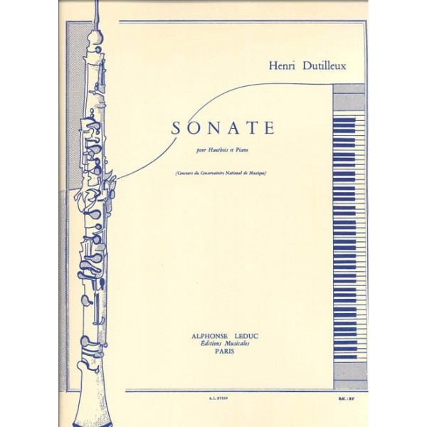 Dutilleux: Sonate pour hautbois et piano