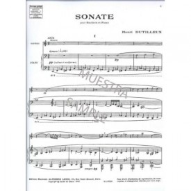 Dutilleux: Sonate pour hautbois et piano