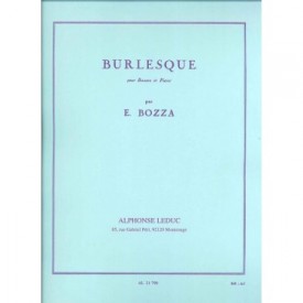 Bozza: Burlesque para fagot y piano