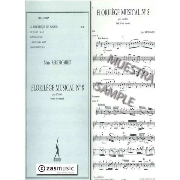 Berthomien, Marc: Florilège musical n 8