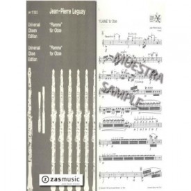 Leguay, J.P.: Flamme für Oboe solo