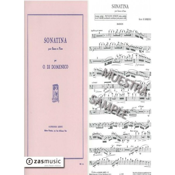 Domenico: Sonatina para fagot y piano