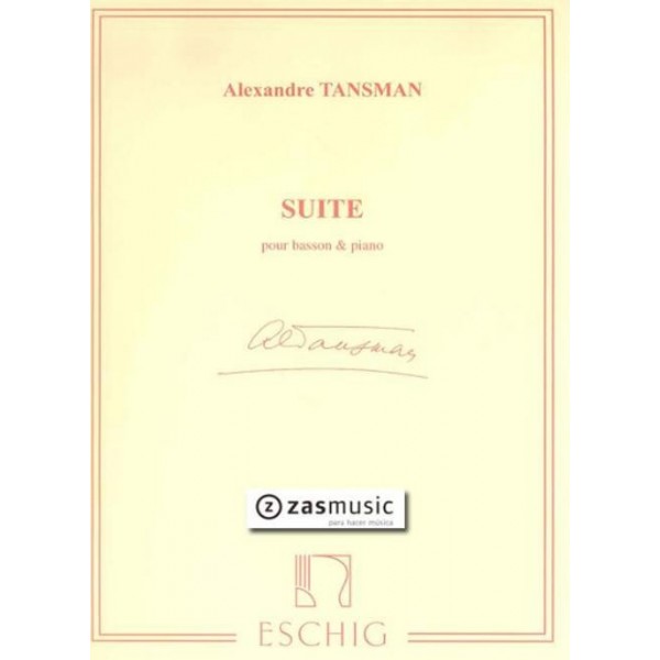 Tansman: Suite for basson and piano