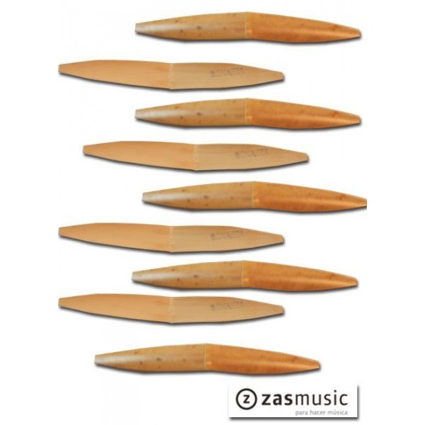 Palas gubiadas y con forma para oboe barroco