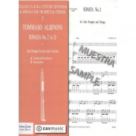 Albinoni: Sonata No.2 for solo de trompeta y cuerdas