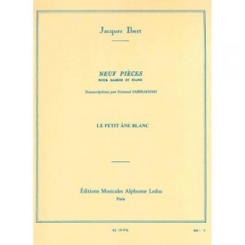 Ibert: Le petit ânne blanc para fagot y piano