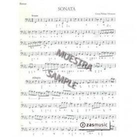 Telemann: Sonate in f-moll fagot