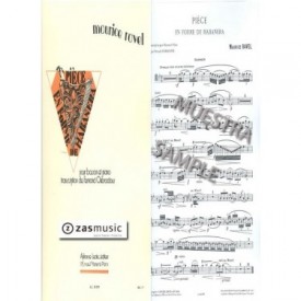 Maurice Ravel: Pièce en forme de habanera para fagot