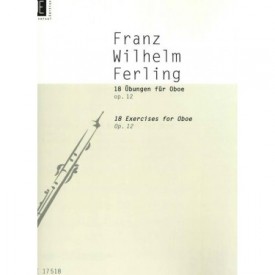 Wilhelm Ferling: 18 estudios para oboe op. 12