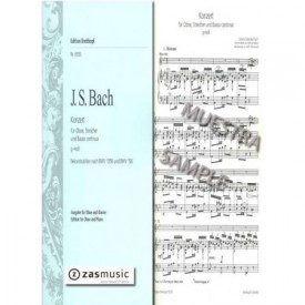 Bach, Johann Sebastian  Concerto en Sol m (BWV 1056 E 156)