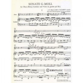 Bach, Sonate G minor BWV 1030b