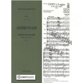 Antonio Vivaldi (1678-1741): Concerto in Do M per oboe, archi e cembalo F.VII nº 6 (RV 447)