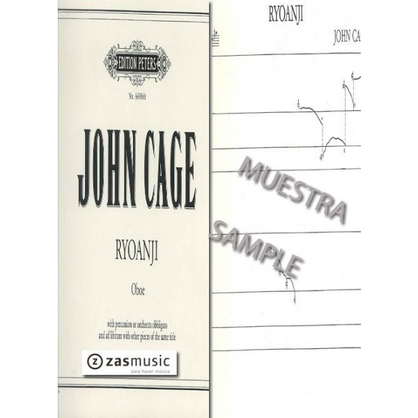 Cage: Ryoanji f. Oboe mit Begleitung von Schlagzeug und Orchester