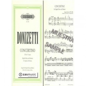 Donizetti: Concertino G major Engl. Horn u Klav.