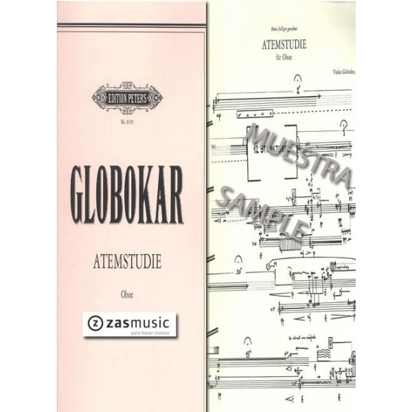 Globoka, Vinko: Atemstudie für oboe