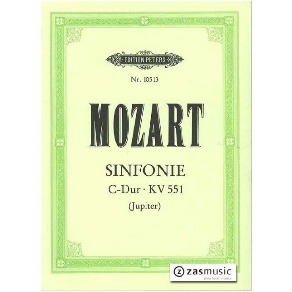 Mozart, W. A.: Sinfonie C-Dur. KV 551 (jupiter)