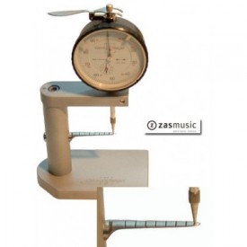 Micrómetro para medir el espesor de las cañas de fagot