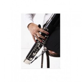 Cordón fagot de asiento de cuero con gancho. BG