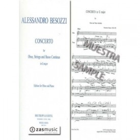 Besozzi: Concerto for oboe, strings and basso continuo in G major