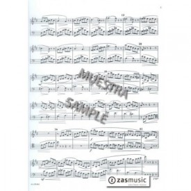 Bozza: Contrastes III para clarinete y fagot