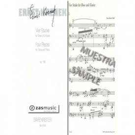Krenek: Four pieces for Oboe and Piano op. 193