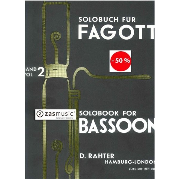 Solobook for bassoon Vol. 2