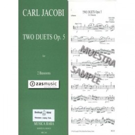 Jacobi: Two Duets Op.5 for 2 bassoons