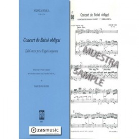 Viola: Concert de baixó obligat (para fagot y orquesta)