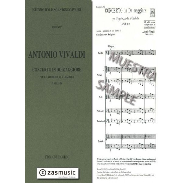 Vivaldi: Concerto in Do Maggiore F. VIII n 18 RV 467