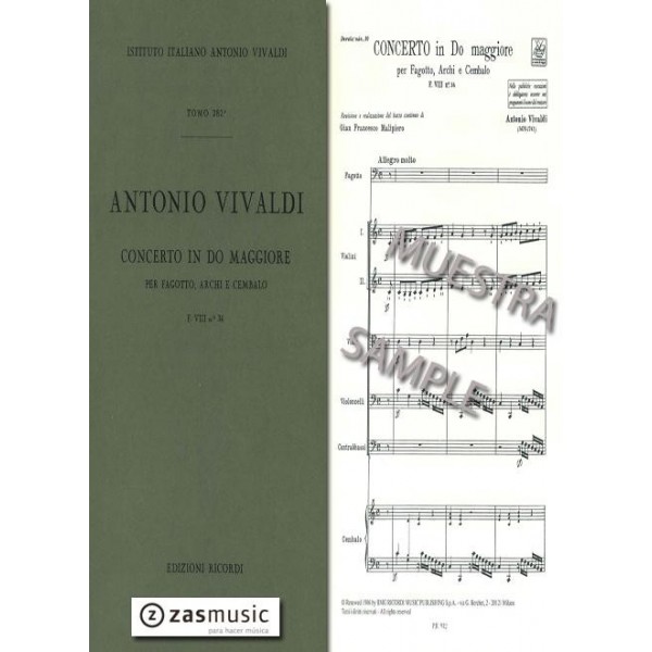 Vivaldi: Concerto in Do Maggiore F. VIII n 34 RV 471