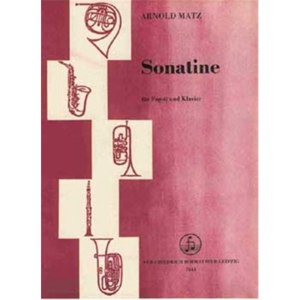 Matz: Sonatine para fagot y piano
