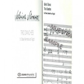 Stranz: Trio d´anches für oboe, klarinett uns fagott 197980