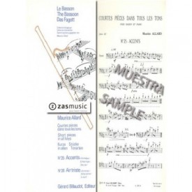 Allard, Maurice: Short Pieces in all keys. N 25 D flat major n 26 B flat minor.