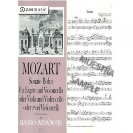 Mozart: Sonate in B-dur für fagott und Violoncello KV 292