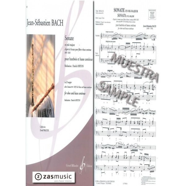 Bach: Sonate en Mi b M d´après la Sonate BWV 1035