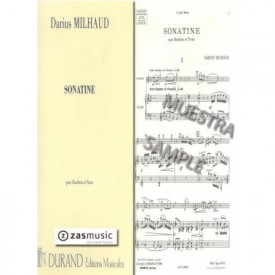 Milhaud, Darius: Sonatine pour Hautbois et Piano