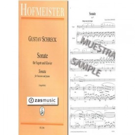 Schreck: Sonate op. 9 para fagot y piano