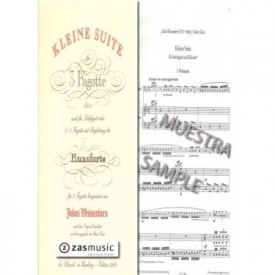 Weissenborn: Kleine Suite für 3 fagotte allein auch für solofagott