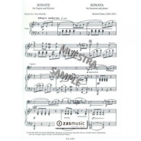 Glinka: Sonata for bassoon and piano