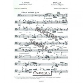 Glinka: Sonata for bassoon and piano