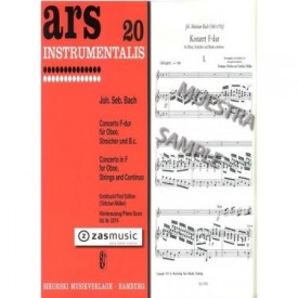 Bach: Concerto in F for oboe, strings and continuo