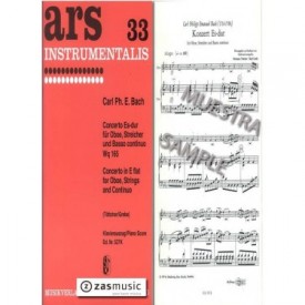 Bach: Concerto in E flat for Oboe Wq 165