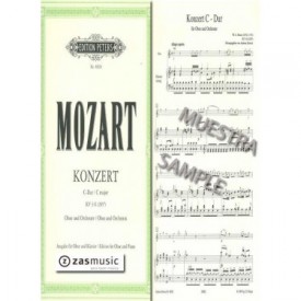 Mozart, Wolfgang Amadeus (1756-1791): Konzert C-dur Oboe und Orchester (KV 314/285d). Edition for oboe and piano URTEXT