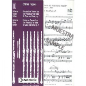 Fargues: Fantasy on Themes para oboe y piano op. 7