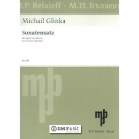 Glinka, Michail (1804-1857) Sonatensatz. Fagott und Klavier