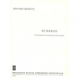 Moritz, Edvard: Scherzo for bassoon and piano op. 104B