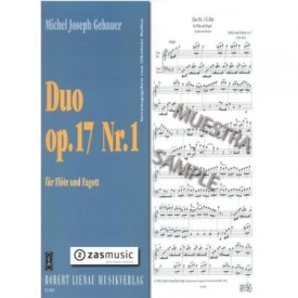 Gebauer: Duo op. 17 Nr. 1 G-dur
