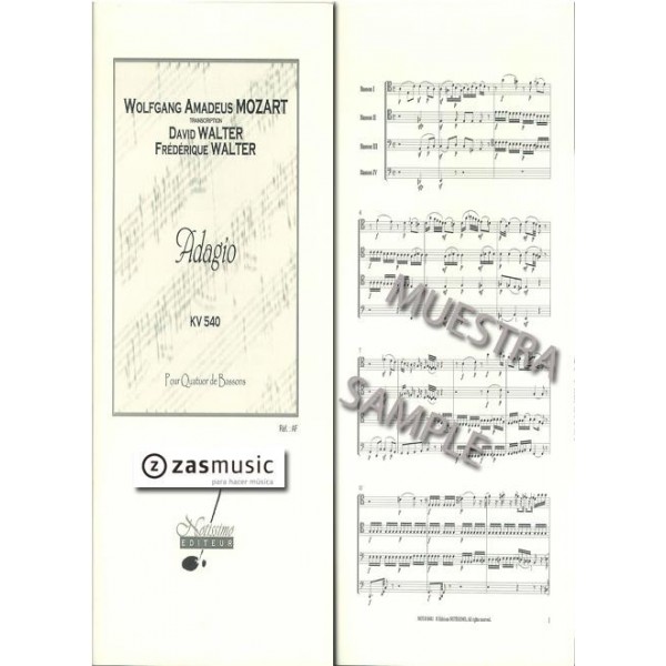 Mozart: Adagio KV 540